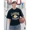 Áo thun NBA. Unisex. Oversize. Larkers mới.
