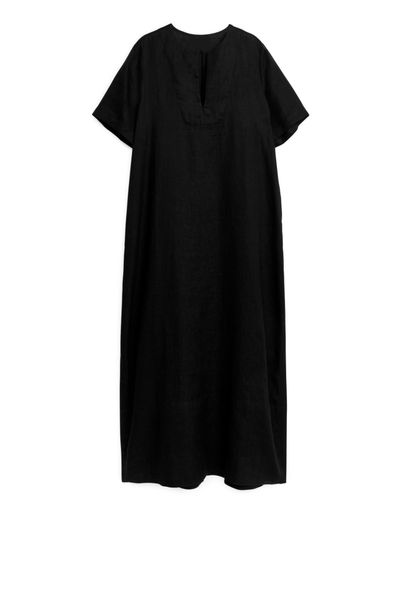  Đầm Linen dress xuất Hàn dành cho chị em. Chất vải linen cực đẹp. 2 túi 2 bên. 