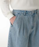  Short jeans MUSINSA One Tuck Wide dành cho Nam 