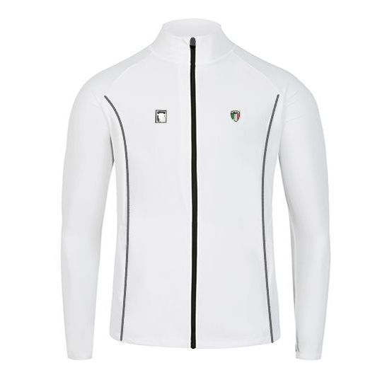  Áo khoác Fila Rashguard Jacket dành cho Nam. Chắc chắn, ôm người, co giãn thoải mái. Hàng chính hãng, xịn 100%. 