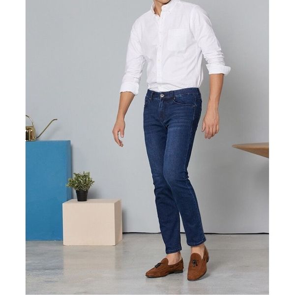  Quần jeans Slim fit Raw Denim xuất Hàn dành cho Nam. Dòng jeans mềm mại, nhẹ nhàng và co giãn. Vô cùng thoải mái. 