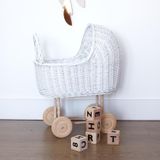  Wicker Doll Pram 