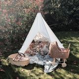  Wicker Doll Pram 