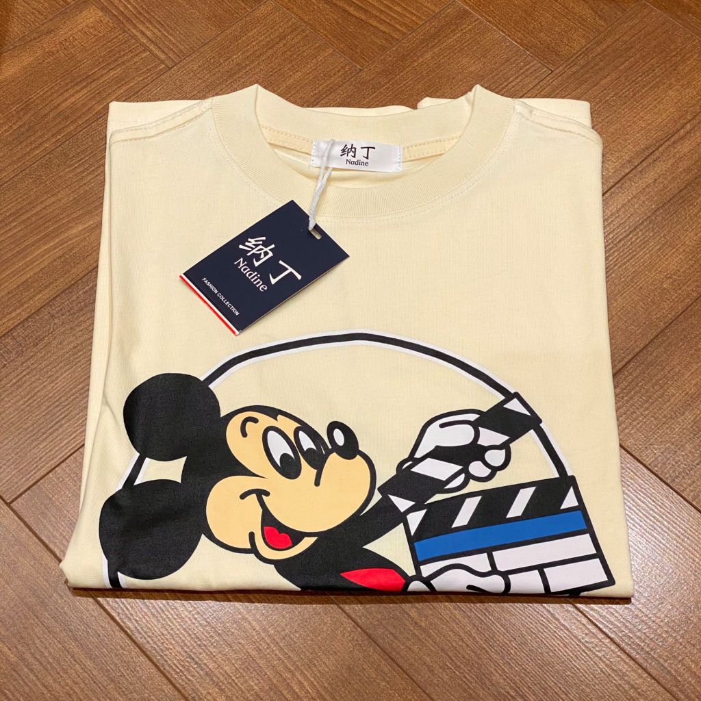 TUN0223 ÁO THUN IN MICKEY (KEM)