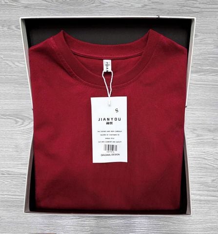 TB7557-Áo thun tay ngắn Đỏ Đô (áo lẻ)