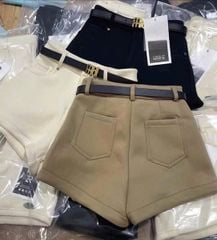 VGU9204-Quần short + nịt Nâu