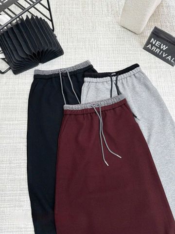 VGU9181- Chân váy dài Xám