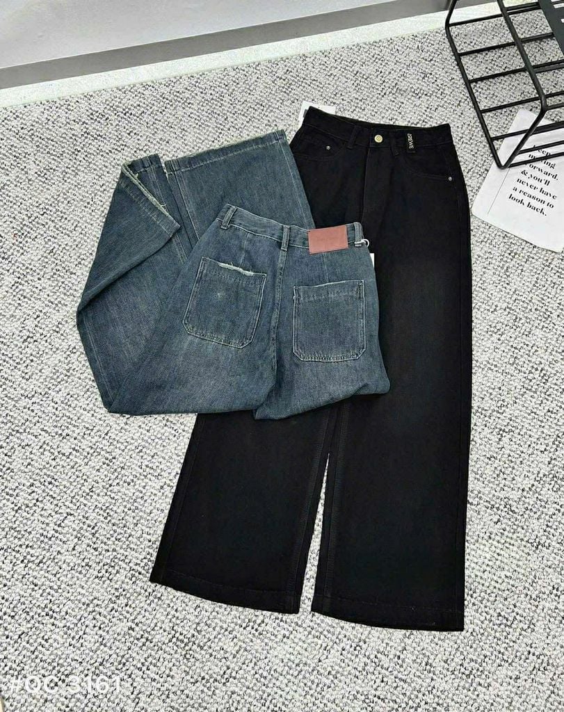 VGU9326-Quần jean Xanh Nhạt