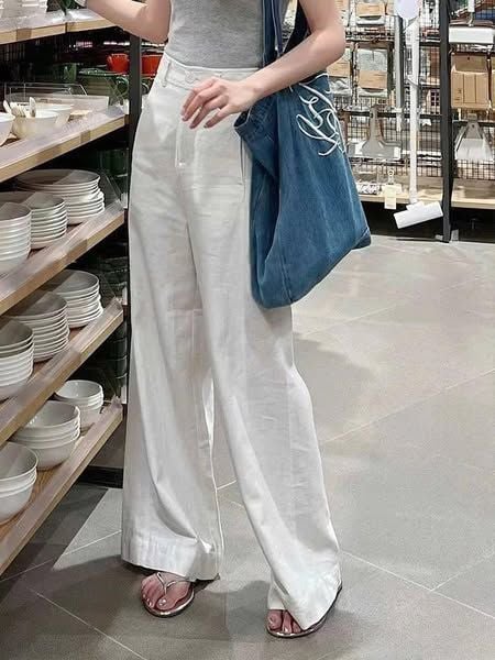 VGU9291 - Quần QC Dài Trắng