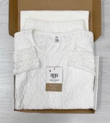 TQ3973-Set basic áo body, CV dài Trắng