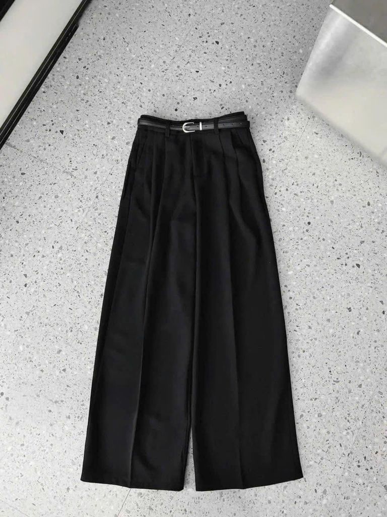 TB7646 QUẦN TÂY SUÔNG + NỊT (DA ĐẬM)