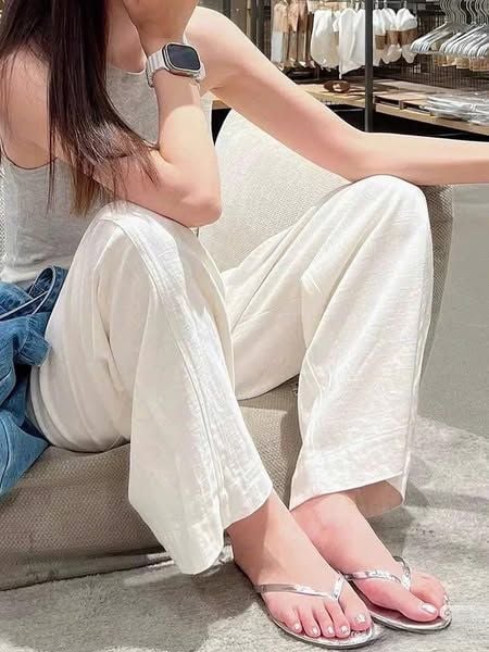VGU9291 - Quần QC Dài Trắng