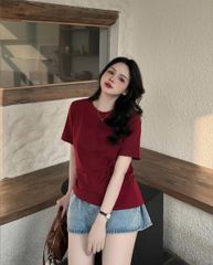 VGU9371 SET ÁO THUN ĐỎ CV JEANS
