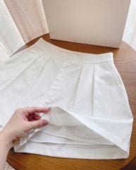 VGU9324-Set áo 2 dây, quần short Trắng
