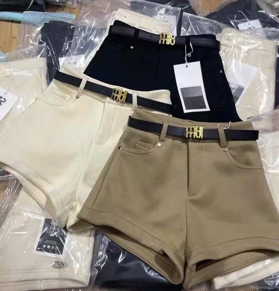 VGU9204-Quần short + nịt Nâu