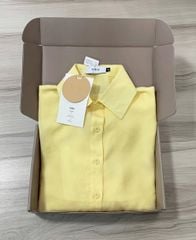 VGU9304-Áo sơ mi tay phồng Vàng (áo lẻ)