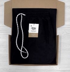 TQ3983-Quần suông lưng thun Đen