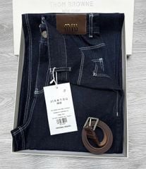 TB7435-Quần jean suông kèm nịt