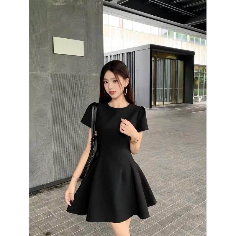 VGU9358-Đầm ngắn Đen