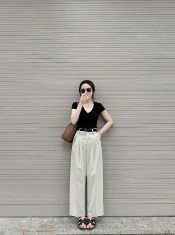 TB7756-Quần dài kèm nịt Kem (quần lẻ)