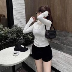 VGU9548 ÁO KHOÁC FORM BODY (TRẮNG)