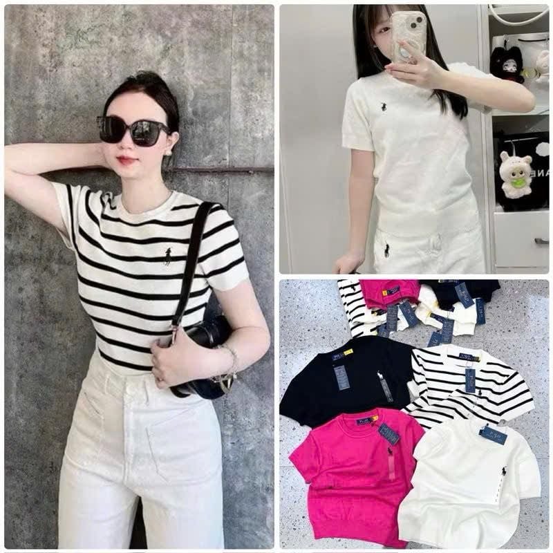 VGU9616 ÁO LEN THÊU NGỰA (SEN)