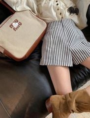 TQ4016-Quần short sọc nhuyễn (quần lẻ)