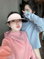 KS5048 ÁO KHOÁC (HỒNG NHẠT)