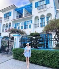 KS0376-Set 3 món sọc Xanh (áo sơ mi+áo thun 3 lỗ+quần short)
