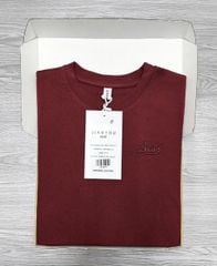 TB7812-Áo thun body thêu chữ Đỏ