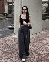 KS5054 QUẦN TÂY SỌC (ĐEN) (quần lẻ)