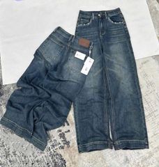 TB7806-Quần Jean Xanh Đậm (quần lẻ)