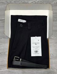 TB7691-Quần suông + nịt Đen
