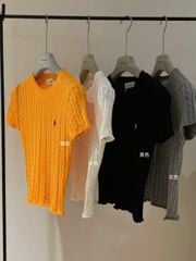 VGU9744 ÁO LEN THÊU NGỰA ( ĐEN )
