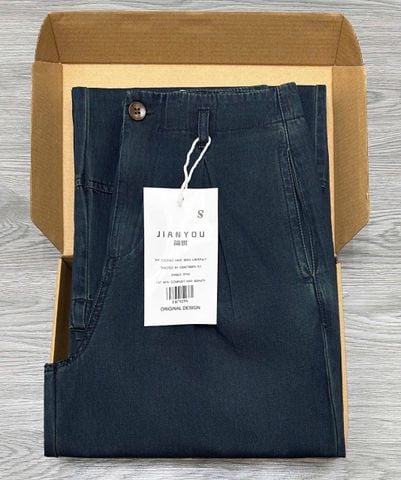 TB7925-Quần jean dài Xanh