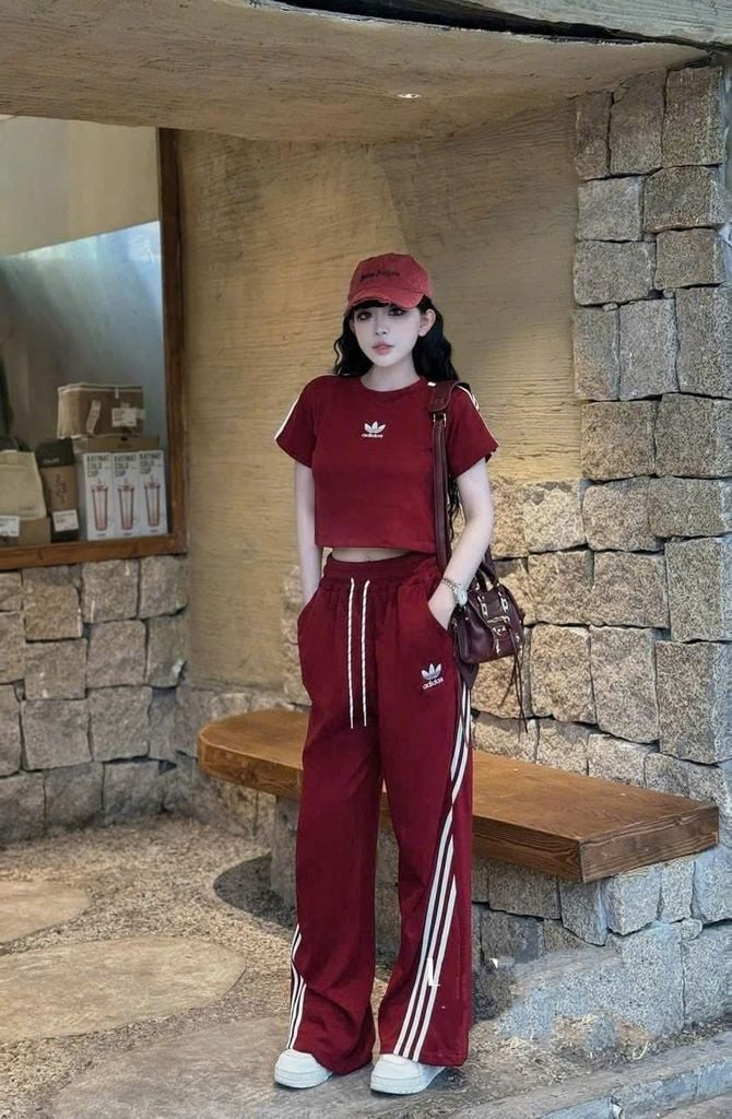 SKY7965 SET THỂ THAO ADIDAS (ĐEN)