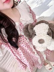 TQ1755-Set họa tiết trái cây áo phối viền ren, quần short