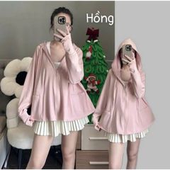 TQ1748-Áo khoắc có nón Xanh (áo lẻ)