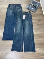 VGU9913-Quần Jean dài phối túi Xanh Nhạt (quần lẻ)