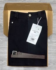 TB7953-Chân váy ngắn + nịt Đen