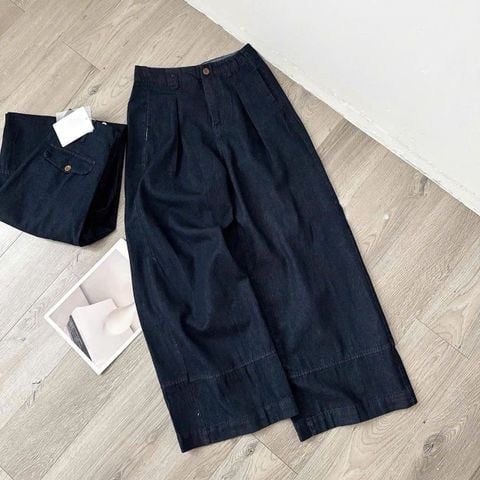 TB7925-Quần jean dài Xanh
