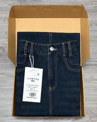 TB8019-Chân váy Jean dài Xanh Đậm (ko kèm nịt)