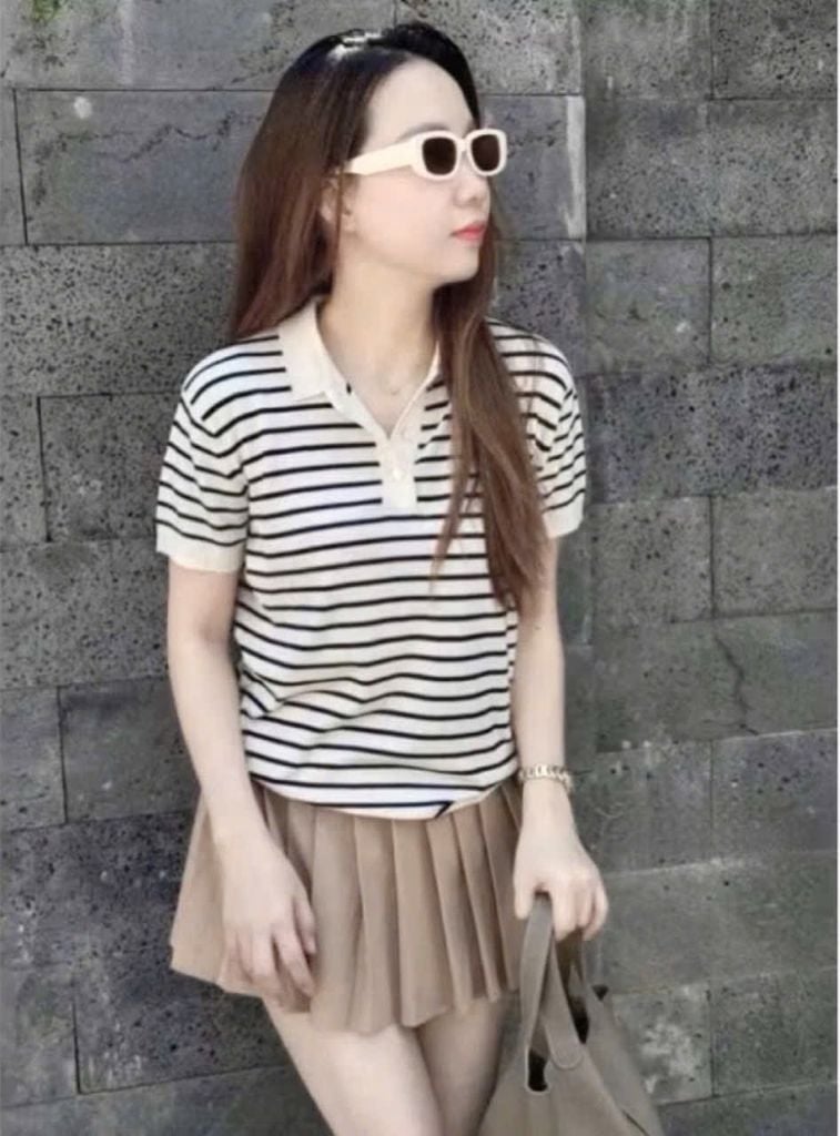 VRA0533-Áo cố polo Xanh Đen (áo lẻ)