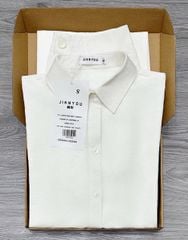 TB7971-Set áo sơ mi , quần dài Trắng