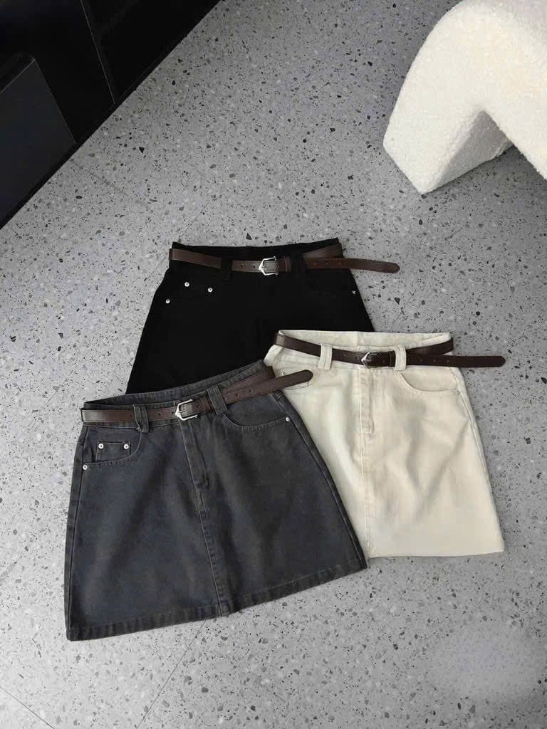 TB7956-Chân váy ngắn + nịt