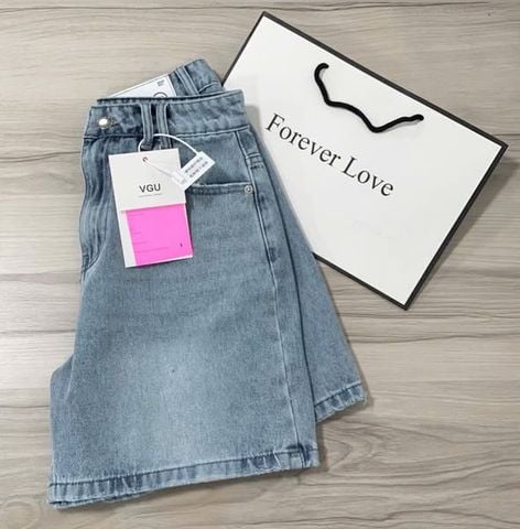 VGU9961-Quần short Jean Xanh (quần lẻ, ko kèm nịt)
