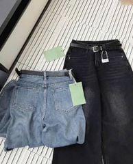 TB7885-Quần jean dài + nịt Xanh