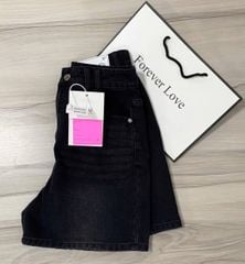 VGU9960-Quần short Jean Đen (quần lẻ, ko kèm nịt)