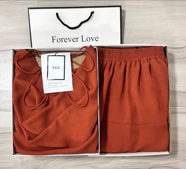 VGU9982-Set áo kiểu, CV dài Cam