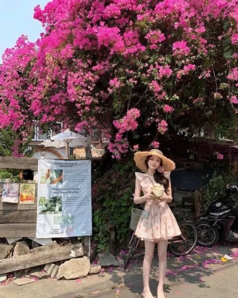 VGU0045-Đầm hoa tay cánh tiên phối ren